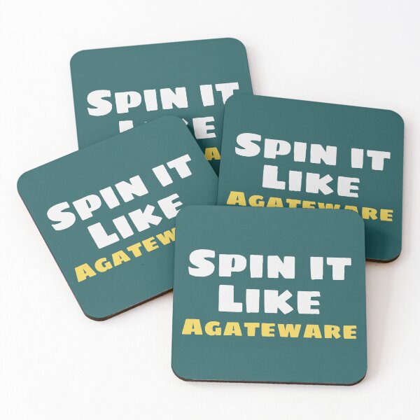 Item preview, Spin it Like Agateware - Agateware Pottery designed and sold by TaurusC95.