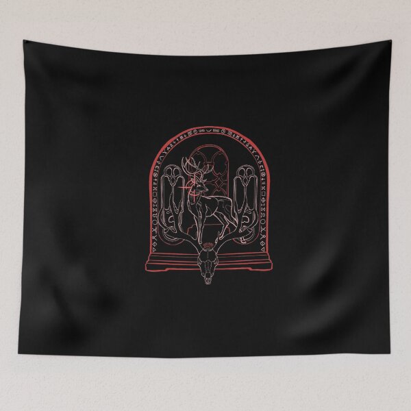 Item preview, Alastor inspired Design with Deer and Radio designed and sold by FallenTurtly.