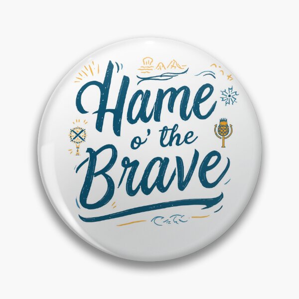 Item preview, Scotland Hame o' the Brave | Scottish Patriotic Symbols  designed and sold by Loom on the Loch.