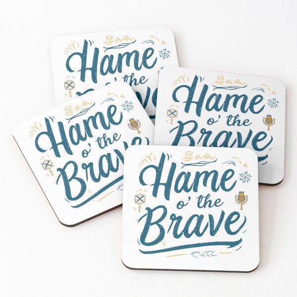 Item preview, Scotland Hame o' the Brave | Scottish Patriotic Symbols  designed and sold by Loom on the Loch.