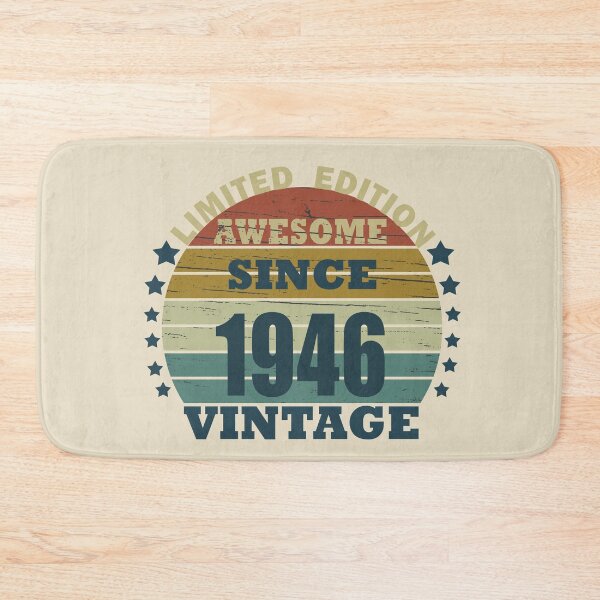 Item preview, Born in 1946 vintage funny 80th birthday designed and sold by Alexaltay.