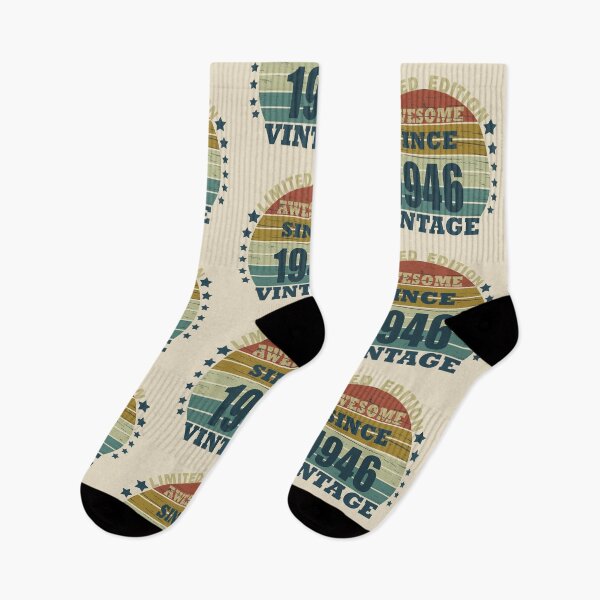 Item preview, Born in 1946 vintage funny 80th birthday designed and sold by Alexaltay.