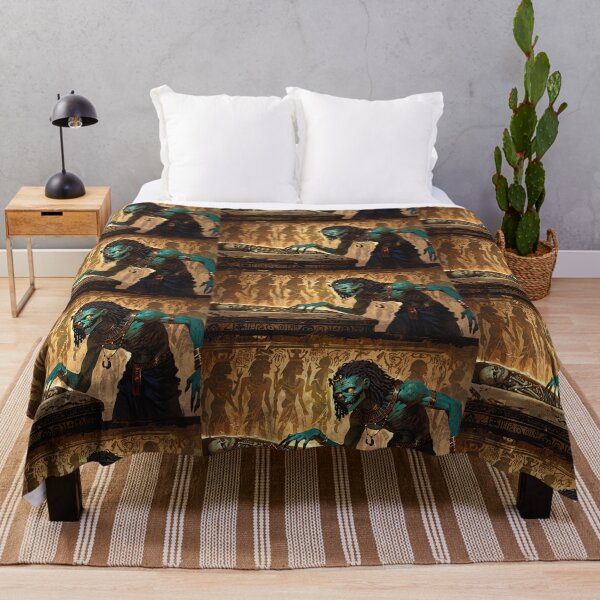 Item preview, Temple of the living Mummy illustration designed and sold by Vintage Designs +.