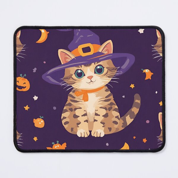 Item preview, Halloween Witch Kitten designed and sold by PatronesKawai.