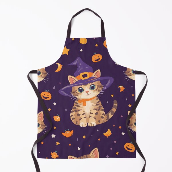 Item preview, Halloween Witch Kitten designed and sold by PatronesKawai.