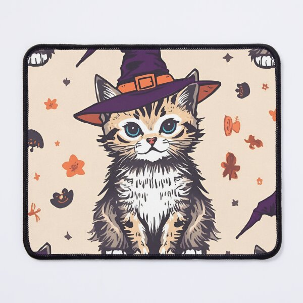 Item preview, Halloween Witch Kitten designed and sold by PatronesKawai.