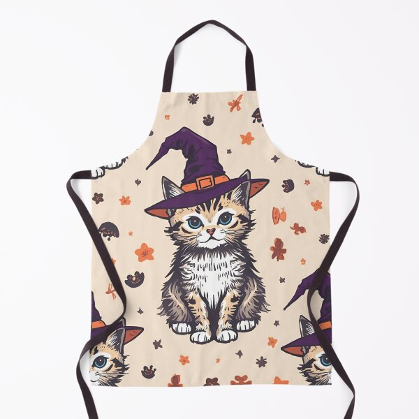 Item preview, Halloween Witch Kitten designed and sold by PatronesKawai.