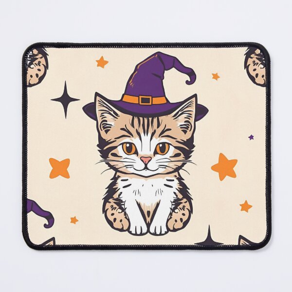 Item preview, Halloween Witch Kitten designed and sold by PatronesKawai.
