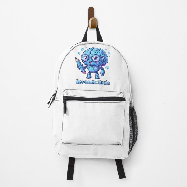 Item preview, Cute AI Brain Robot Bot-tastic Cartoon designed and sold by Popettte.