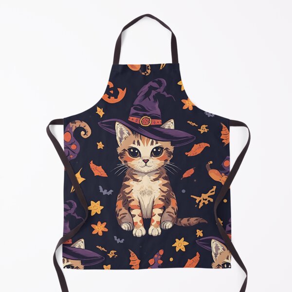 Item preview, Halloween Witch Kitten designed and sold by PatronesKawai.
