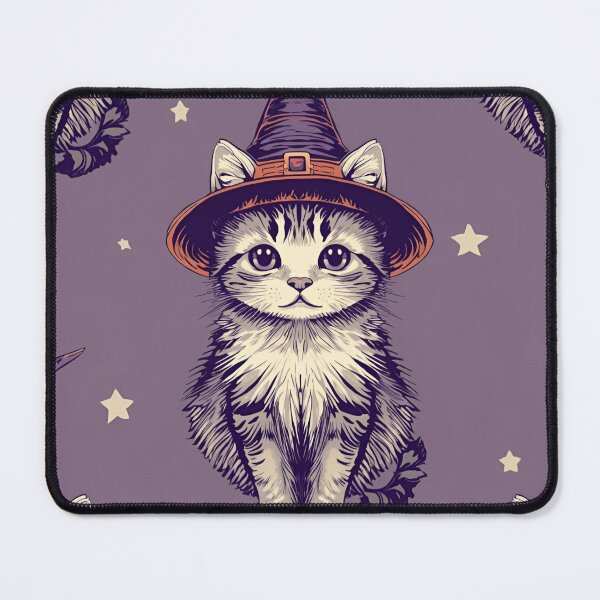 Item preview, Halloween Witch Kitten designed and sold by PatronesKawai.
