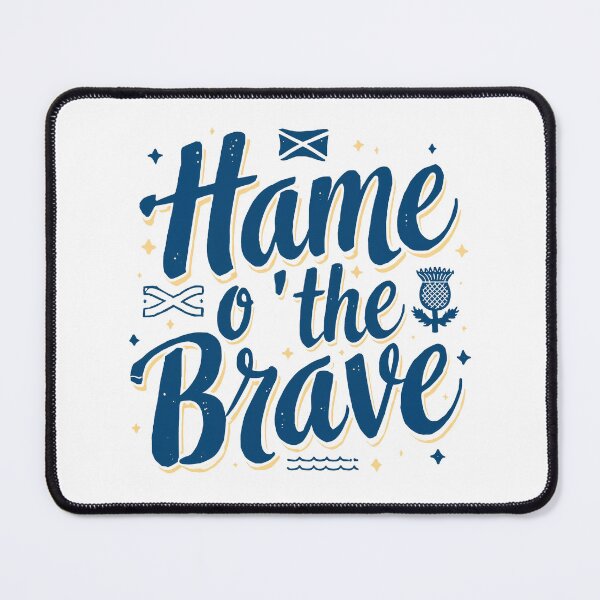 Item preview, Scottish Hame o' the Brave | Scotland Flag Thistle National Pride designed and sold by Loom on the Loch.