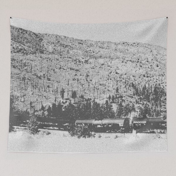 Item preview, Mountainside Train Tracks designed and sold by gracelolbunny.