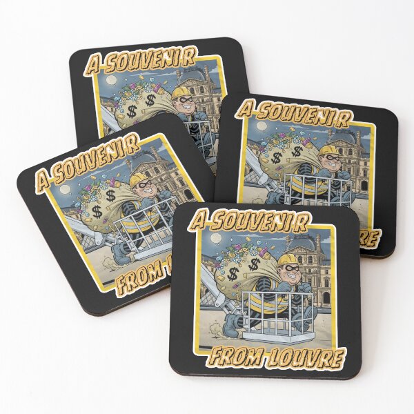 Item preview, Souvenir from the Louvre Paris France adventure designed and sold by Tattoo-Shirt Designer .
