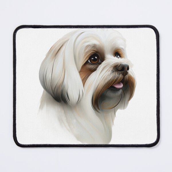 Item preview, Lhasa Apso dog portrait. designed and sold by adey68.