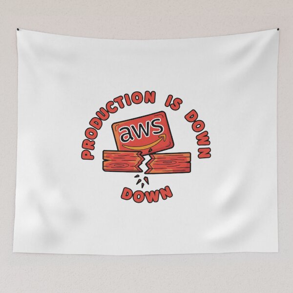 Item preview, AWS Outage! Board Down! designed and sold by Jackson-Will.
