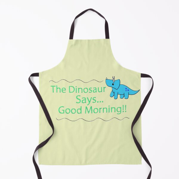 Item preview, The Dinosaur says Good Morning designed and sold by Lydia Conder.