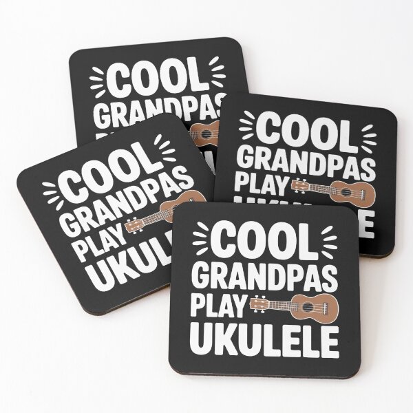 Item preview, cool grandpa play ukelele designed and sold by DOPANDA ..