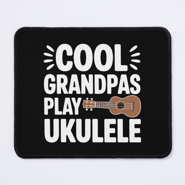 Item preview, cool grandpa play ukelele designed and sold by DOPANDA ..