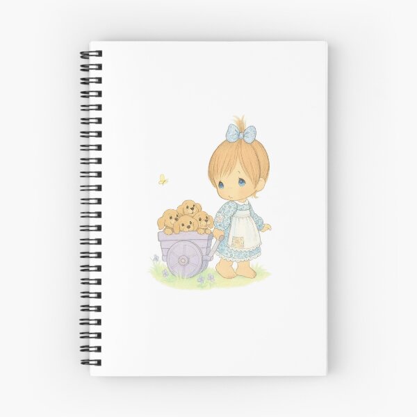Item preview, Precious moments little girl pulling wagon of puppies designed and sold by Laurenricci21.