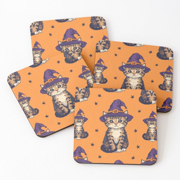 Item preview, Halloween Witch Kitten designed and sold by PatronesKawai.