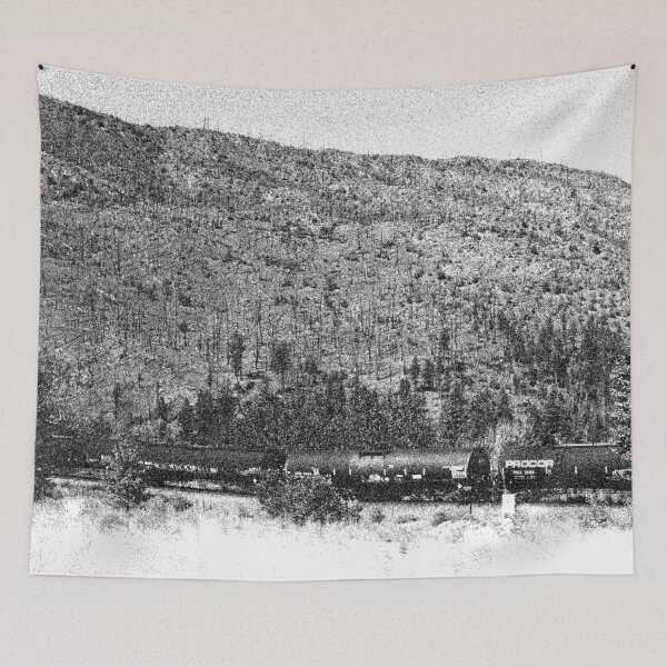 Item preview, Mountainside Train Tracks designed and sold by gracelolbunny.