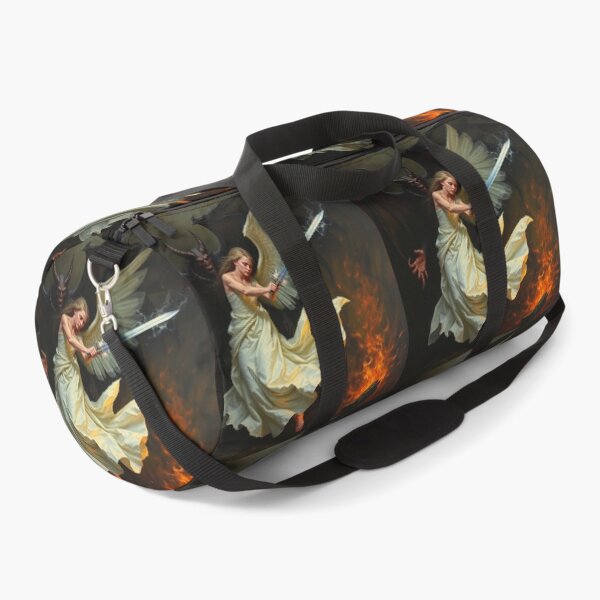 Item preview, Avenging Angel from Heaven painting classical artwork designed and sold by Vintage Designs +.
