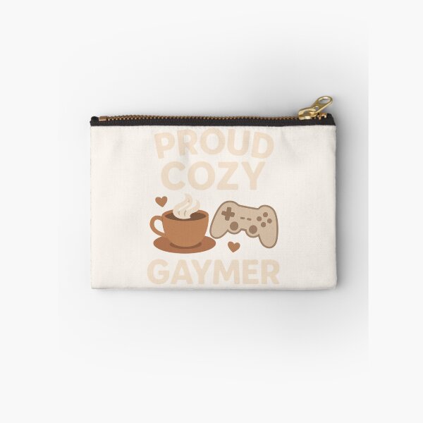 Item preview, Proud Cozy Gaymer LGBTQ+ Gamer Pride Coffee Lover designed and sold by StrictlyPride.