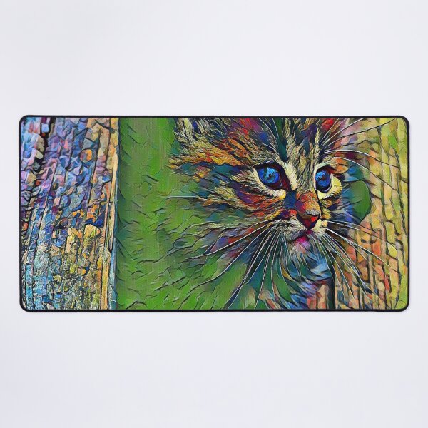 Item preview, kitty peek a boo -pastel designed and sold by tomorrowsart.