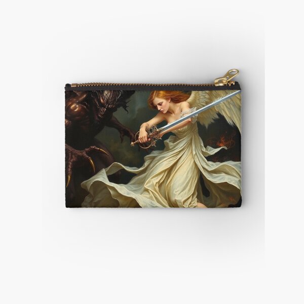 Item preview,  Avenging Angel from Heaven painting classical artwork designed and sold by Vintage Designs +.