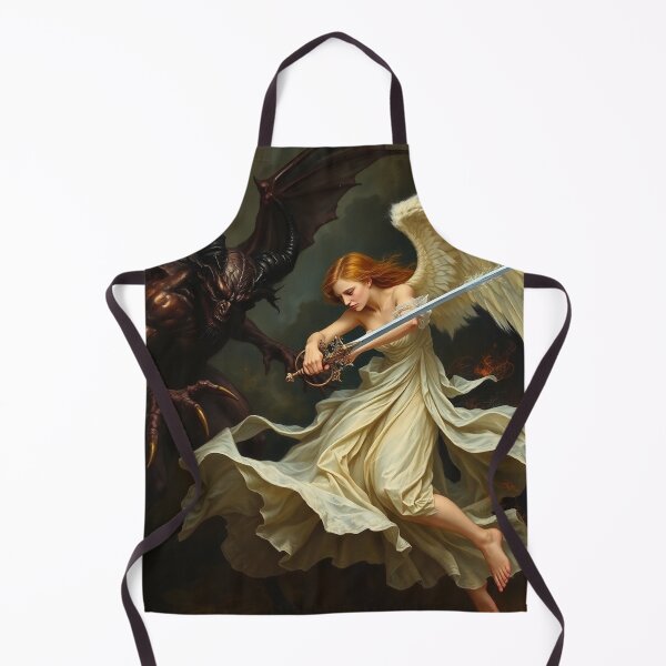 Item preview,  Avenging Angel from Heaven painting classical artwork designed and sold by Vintage Designs +.