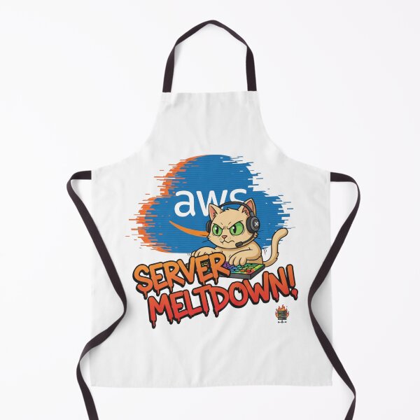 Item preview, Server Meltdown Cat - AWS Outage designed and sold by Jackson-Will.