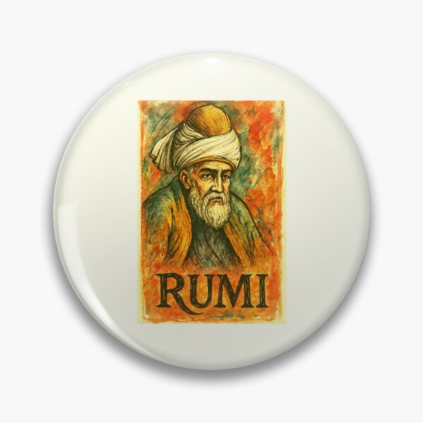 Item preview, Rumi Spiritual Poet designed and sold by Sarcastic designs.