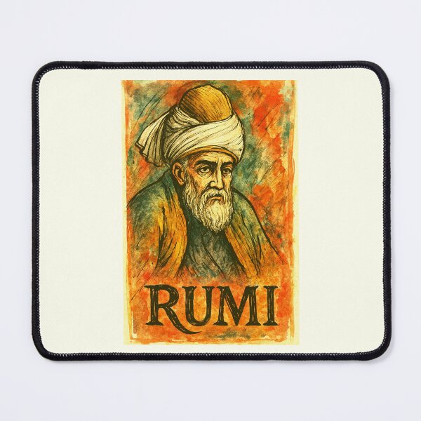 Item preview, Rumi Spiritual Poet designed and sold by Sarcastic designs.