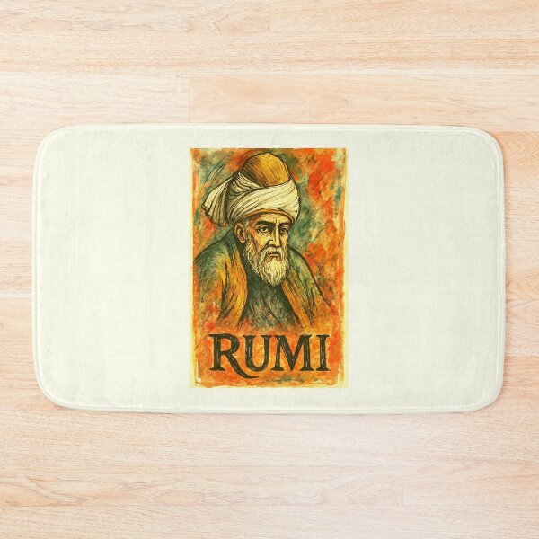 Item preview, Rumi Spiritual Poet designed and sold by Sarcastic designs.