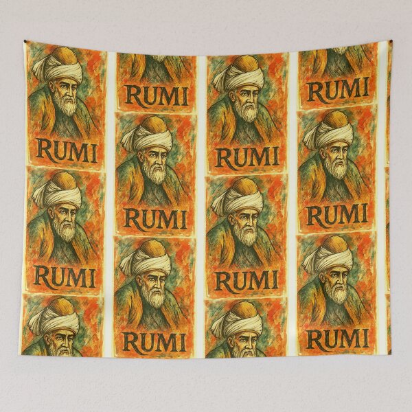 Item preview, Rumi Spiritual Poet designed and sold by Sarcastic designs.