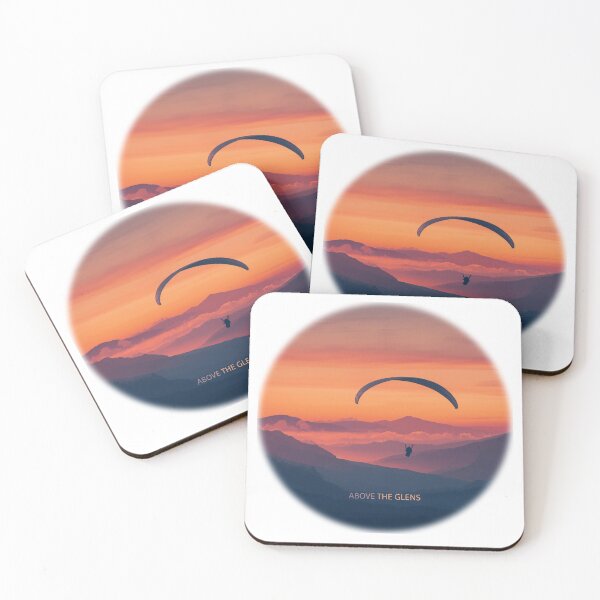 Item preview, Scotland Above the Glens Paraglider | Scottish Highland Adventure designed and sold by Loom on the Loch.