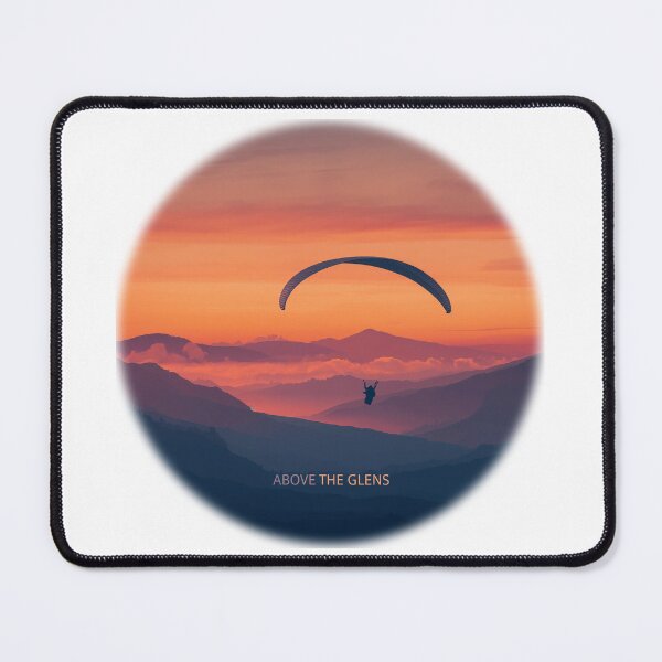 Item preview, Scotland Above the Glens Paraglider | Scottish Highland Adventure designed and sold by Loom on the Loch.