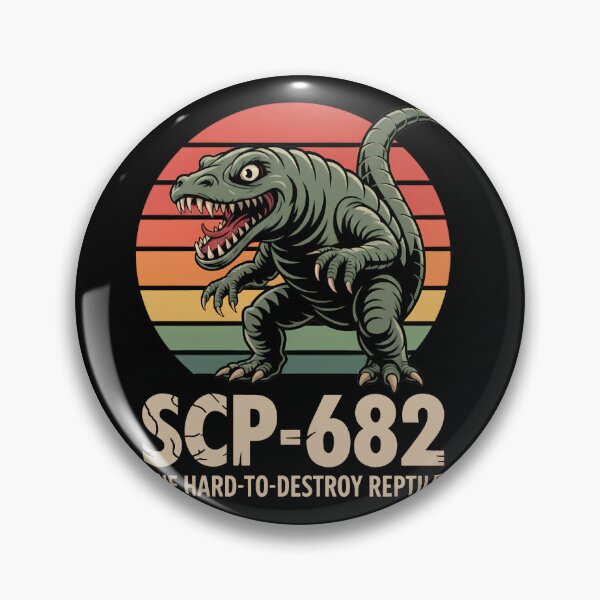 Item preview, SCP-682 Hard-to-Destroy Reptile Monster designed and sold by k3rstman1.