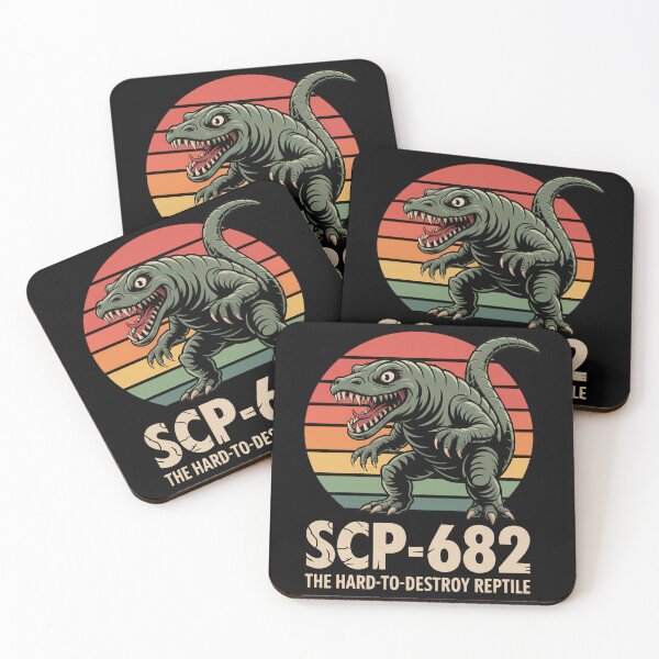 Item preview, SCP-682 Hard-to-Destroy Reptile Monster designed and sold by k3rstman1.