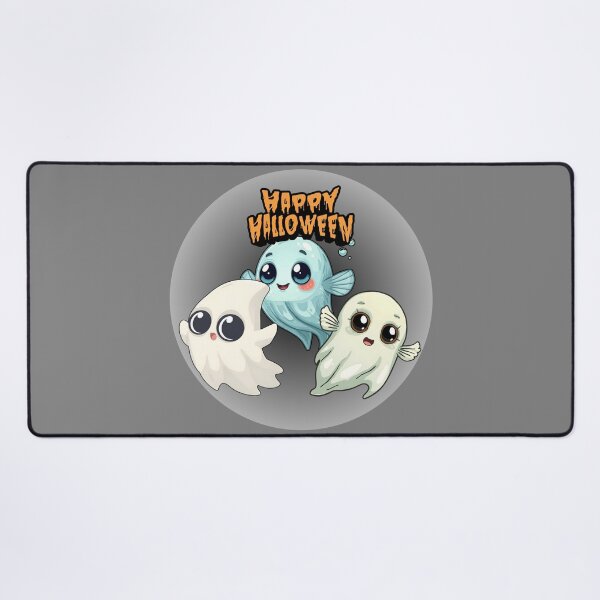 Item preview, Happy Halloween: Cute ghost fish! designed and sold by DariaCraft.