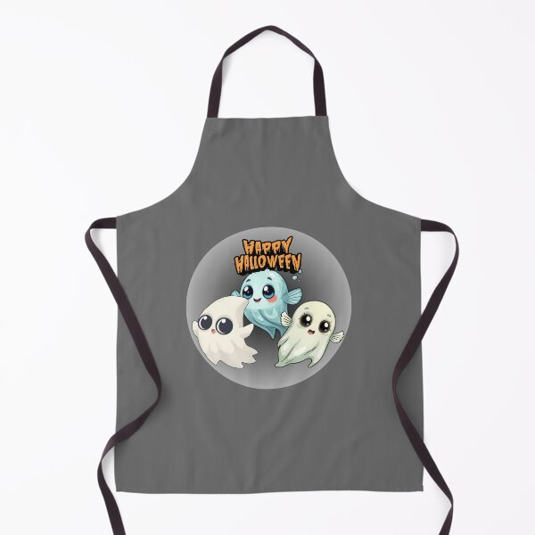 Item preview, Happy Halloween: Cute ghost fish! designed and sold by DariaCraft.