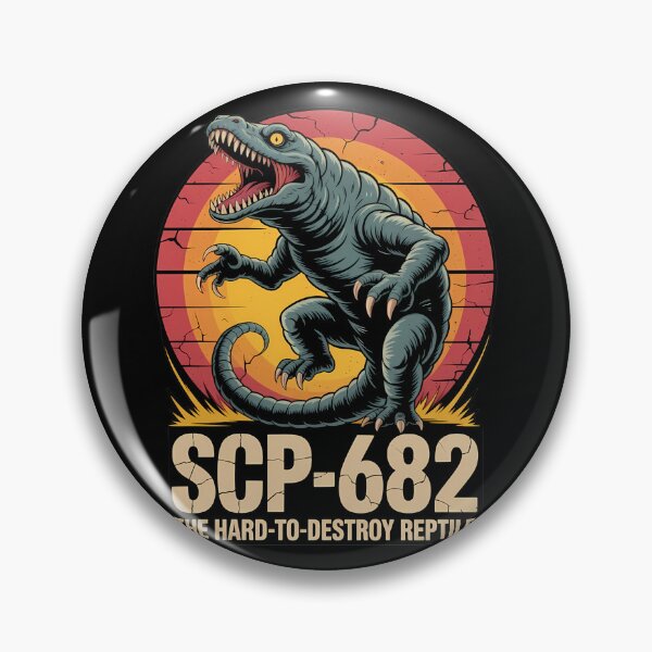 Artikelvorschau, SCP-682 Schwer zu zerstörendes Reptilienmonster entworfen und verkauft von k3rstman1.