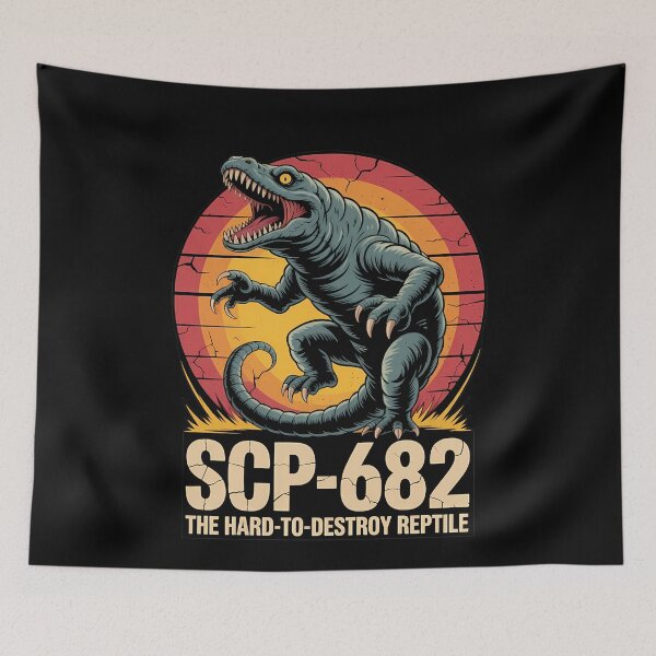 Item preview, SCP-682 Hard-to-Destroy Reptile Monster designed and sold by k3rstman1.