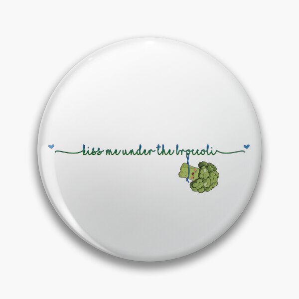 Item preview, Kiss Me Under the Broccoli designed and sold by Global Rainbow Engineers.