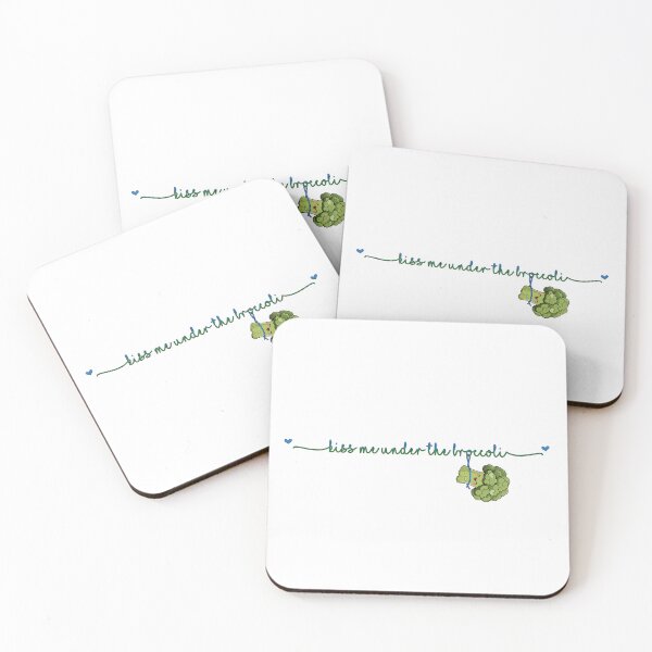 Item preview, Kiss Me Under the Broccoli designed and sold by Global Rainbow Engineers.