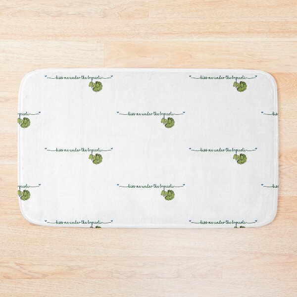 Item preview, Kiss Me Under the Broccoli designed and sold by Global Rainbow Engineers.