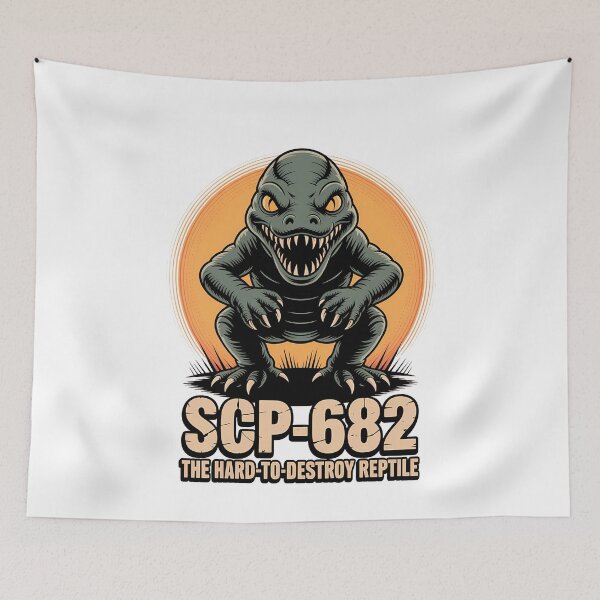 Item preview, SCP-682 Hard-to-Destroy Reptile designed and sold by k3rstman1.