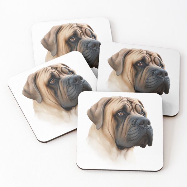 Item preview, Stylish Mastiff dog portrait. designed and sold by adey68.