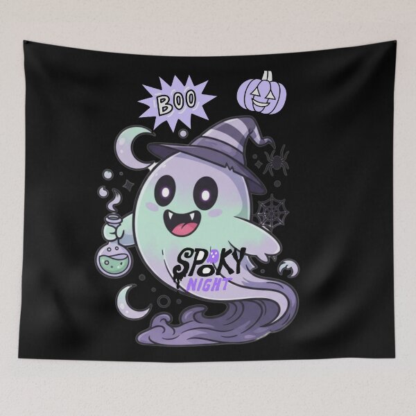 Item preview, Smiling ghost designed and sold by  ViralVisionsCreating .